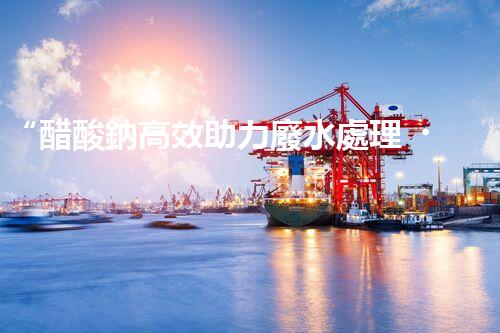 “醋酸鈉高效助力廢水處理，綠色環(huán)保新選擇”